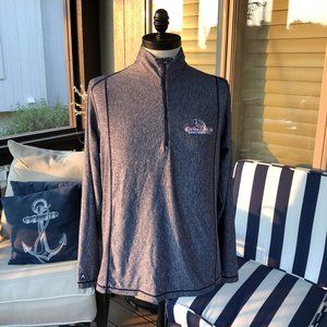 ANTIGUA Gonzaga Bulldogs Men's Half Zip Pull Over